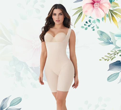 Faja Body senos libres media pierna